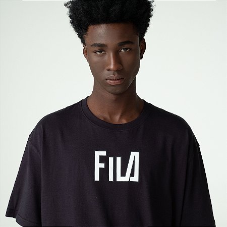 Camiseta Fila Street Hop Classic Masculina Preta