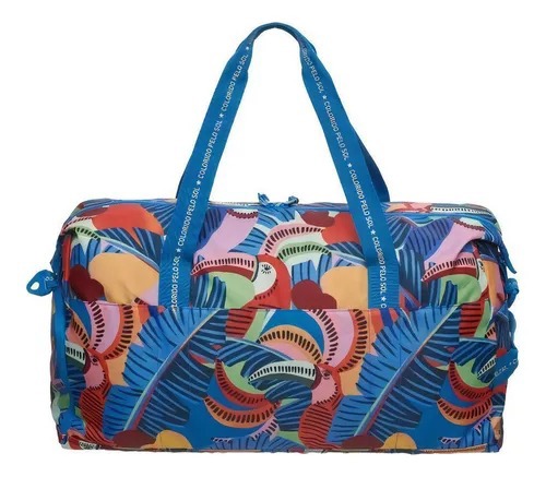 Bolsa Farm Findi Borogodó Céu Colorido