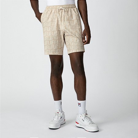 Bermuda Fila Dolce Vita Masculina Creme