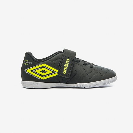 Chuteira Umbro Neo Striker Kids Preta Amarela