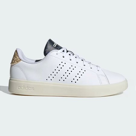 Tênis Advantage 2.0 Branco Feminino Floral Oncinha