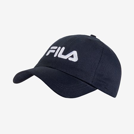 Boné Fila Letter Preto