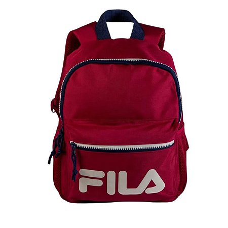 Mochila Fila Mini Colors New Wine Bordô