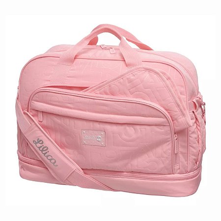 Mala Maternidade G Lilica Ripilica Puff Rosa