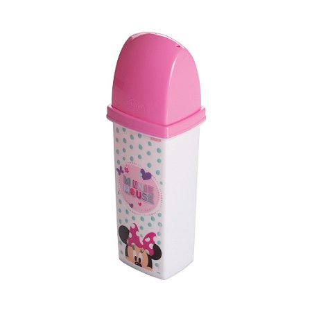 Case Escova de Dentes Minnie Rosa Plasutil