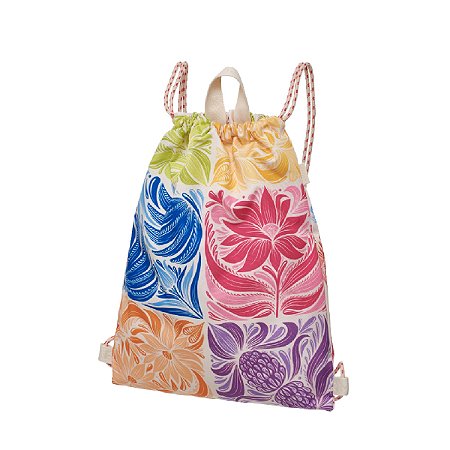 Bolsa Farm Praiana Arco Iris Colorida