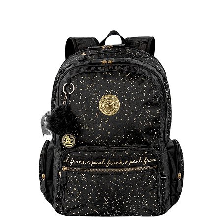 Mochila Paul Frank Styles Preta Sestini