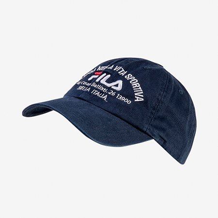 Boné Fila Biella Itália Azul Marinho