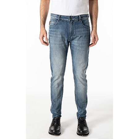 Calça Ellus High Comfort Dark Indigo Skinny