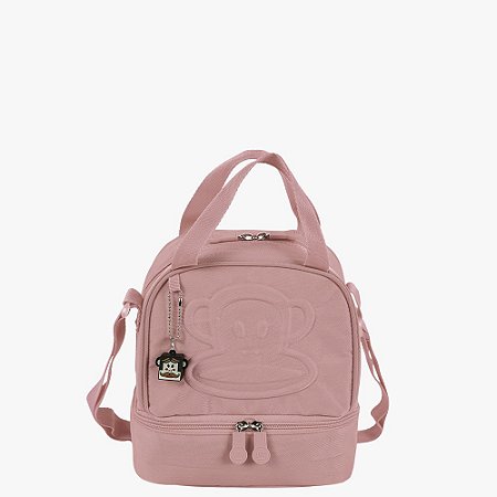 Lancheira Sestini Grande Paul Frank Classics Rosa Claro