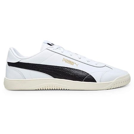 Tênis Puma Club 5V5  Masculino Branco Preto