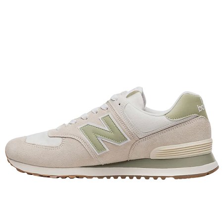 Tênis New Balance 574 V2 Feminino Verde Bege