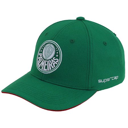 Boné Palmeiras Verde Branco Supercap