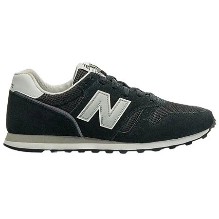 Tênis New Balance 373 V2 Masculino Preto Prata