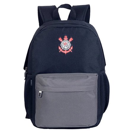Mochila Esportiva Corinthians Classic Cinza Xeryus
