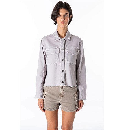 Jaqueta Ellus Vintage Denim Color Lilly Feminina
