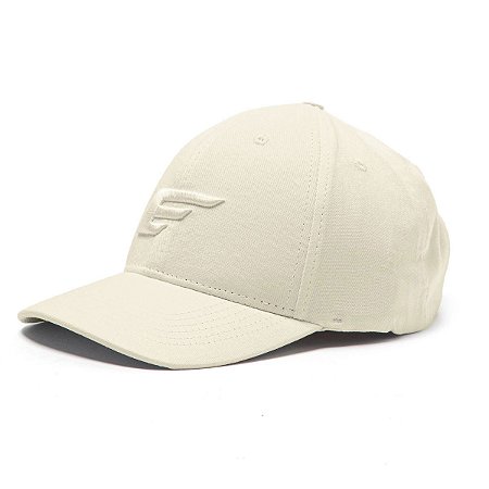 Boné Ellus E Asa Basic Logo Masculino Creme