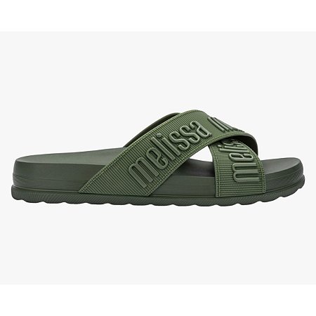 Sandália Melissa Cozy Slide M-Lover II Verde Escuro
