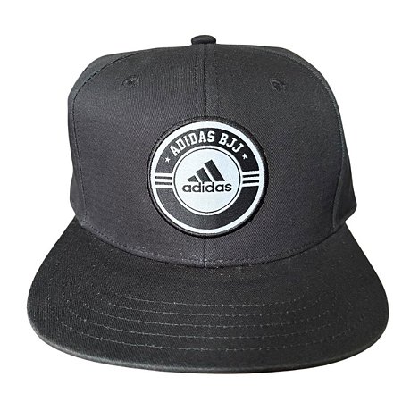 Boné Adidas Combat BBJ Aba Reta Masculino Preto