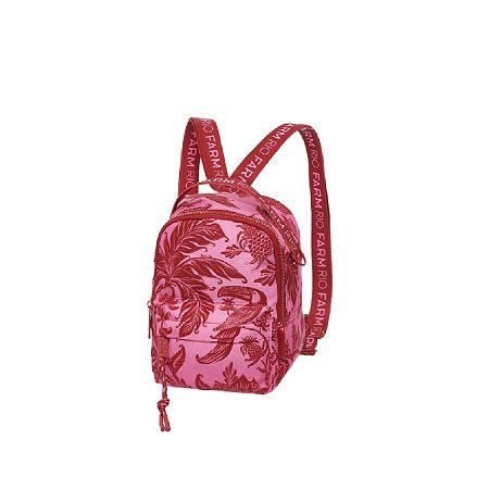 Mini Mochila Borogodó Amalfi Vermelha