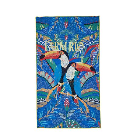 Toalha Farm Tchibum Tapete de Tucano