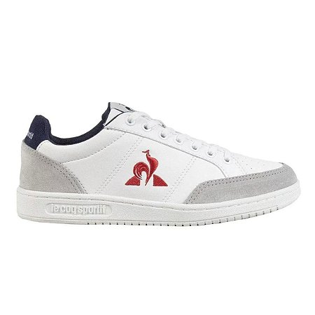 Tenis Le Coq Sportif Masculino Branco Vermelho