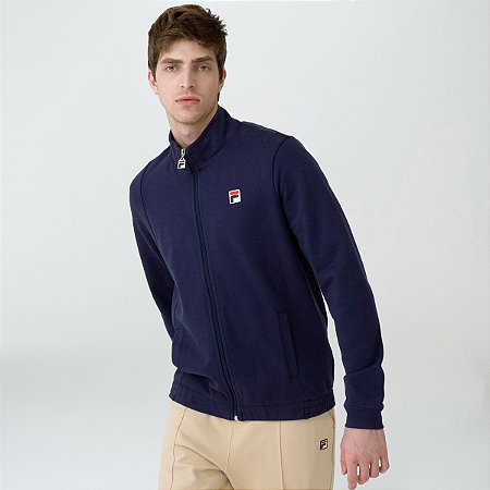 Jaqueta Fila Heritage Bonadi Masculina Azul Marinho
