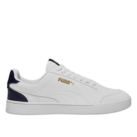 Tênis Puma Shuffle Masculino Branco Azul