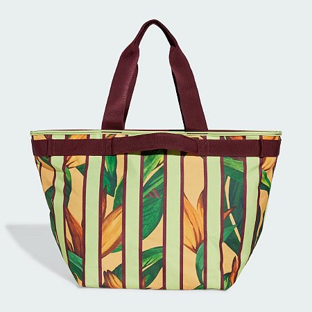 Bolso Tote Adidas x FARM Premium Amarela Bordô
