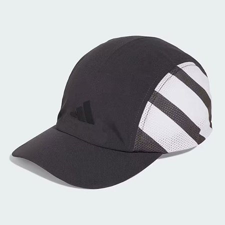 Boné Adidas 3-Panel Preto Branco