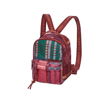 Mini Mochila Borogodó Sofia Xadrez