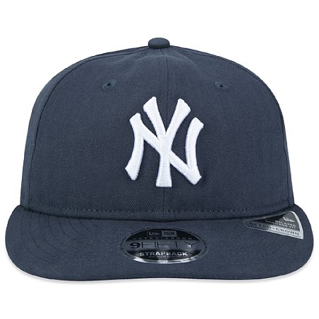 Boné New Era 950 Retro Crown MLB New York Yankees Marinho