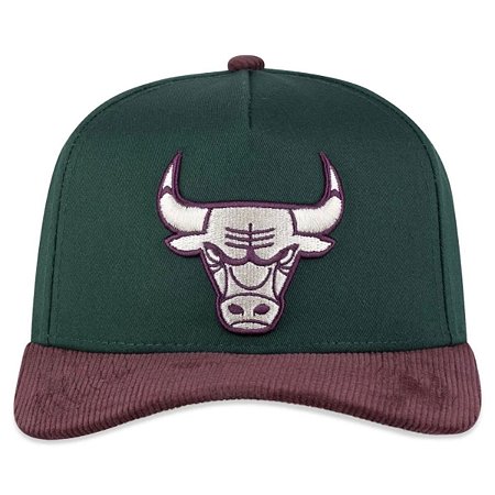 Boné New Era 940 NBA Chicago Bulls Core Verde Sarja