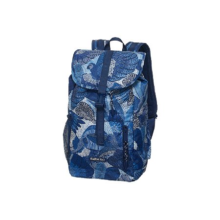 Mochila Farm Coisa Nossa Dotted Macaws