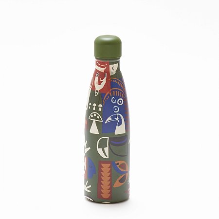 Garrafa Farm 500ML Glub Gráfico Tropi