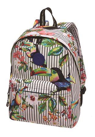 MOCHILA FARM XODO DELICADEZA NATURAL ESTAMPADA