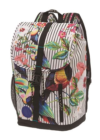 MOCHILA FARM COISA NOSSA DELICADEZA NATURAL ESTAMPADA