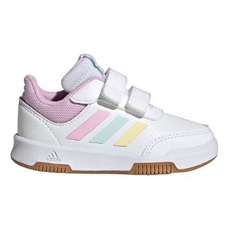 Tênis Adidas Sport 2.0 Tensaur Infantil Branco Rosa