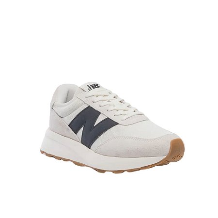 Tênis New Balance 370 V1 Masculino Bege Preto