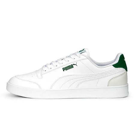 Tênis Puma Shuffle Masculino Branco Verde
