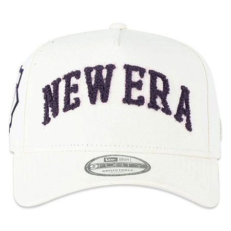 Boné New Era 940 Action Sunset Branco 100 anos
