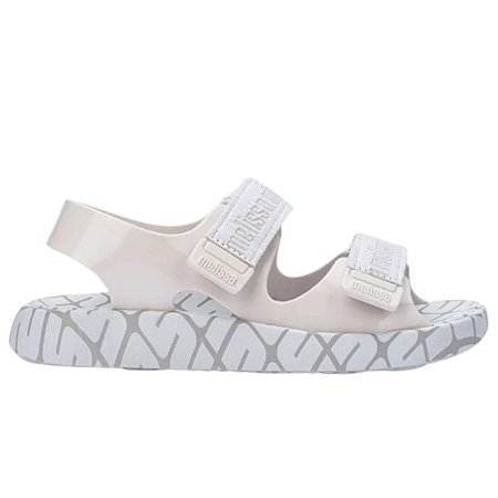 Mini Melissa Mix II Feminina Branco Cinza