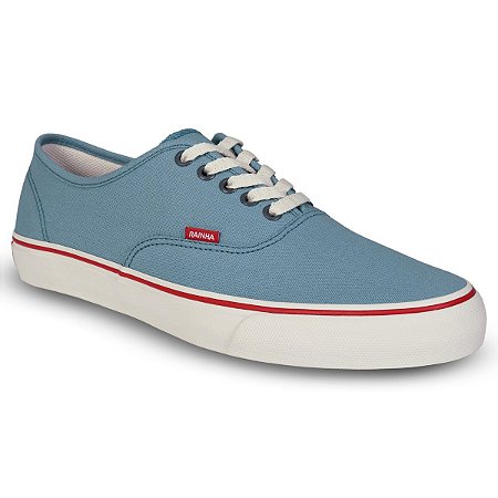 Tênis Rainha Mont Car V Masculino Azul Bege