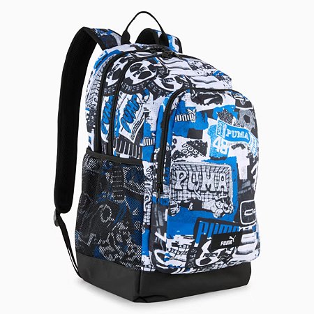 Mochila PUMA Academy All-Over Print Azul