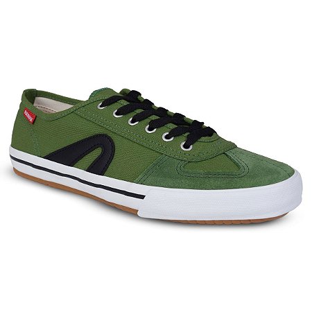 Tênis Rainha Vl 2500 Masculino Verde Preto