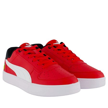 Tênis Puma Caven 2.0 Scuderia Ferrari BDP Masculino Vermelho