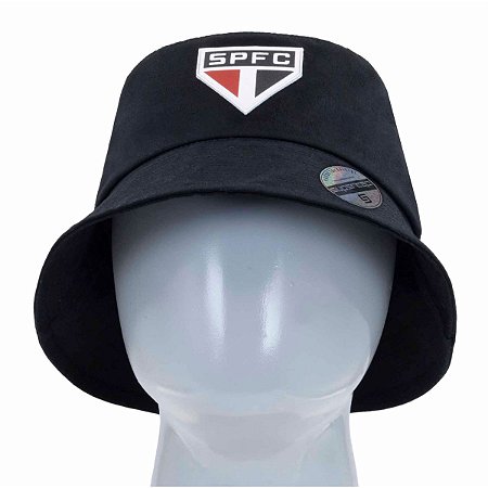 Chapéu Bucket São Paulo Supercap Preto