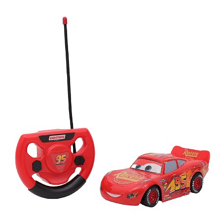 Carrinho Relâmpago Mcqueen Disney Carros de Controle Remoto