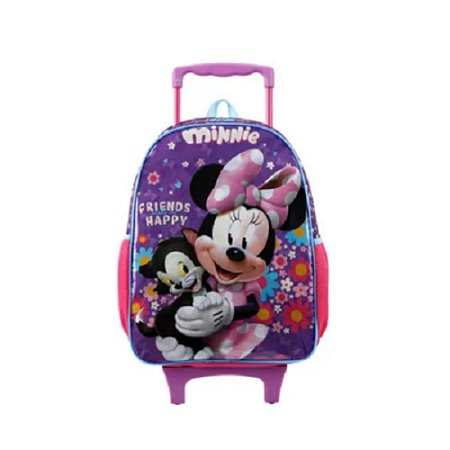 Mochila com Rodas 16 Minnie X1  11400 Infantil Xeryus