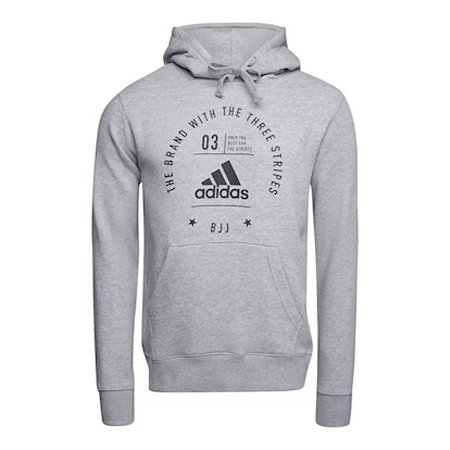 Blusa Adidas Combat Badge Of Sport CS Masculina Cinza